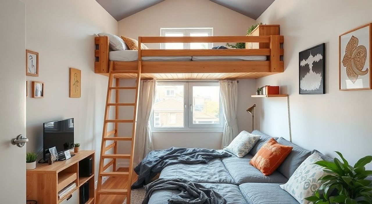 Реальный опыт: кровати‑чердака в мини‑квартиры 18 м² без перепланировки