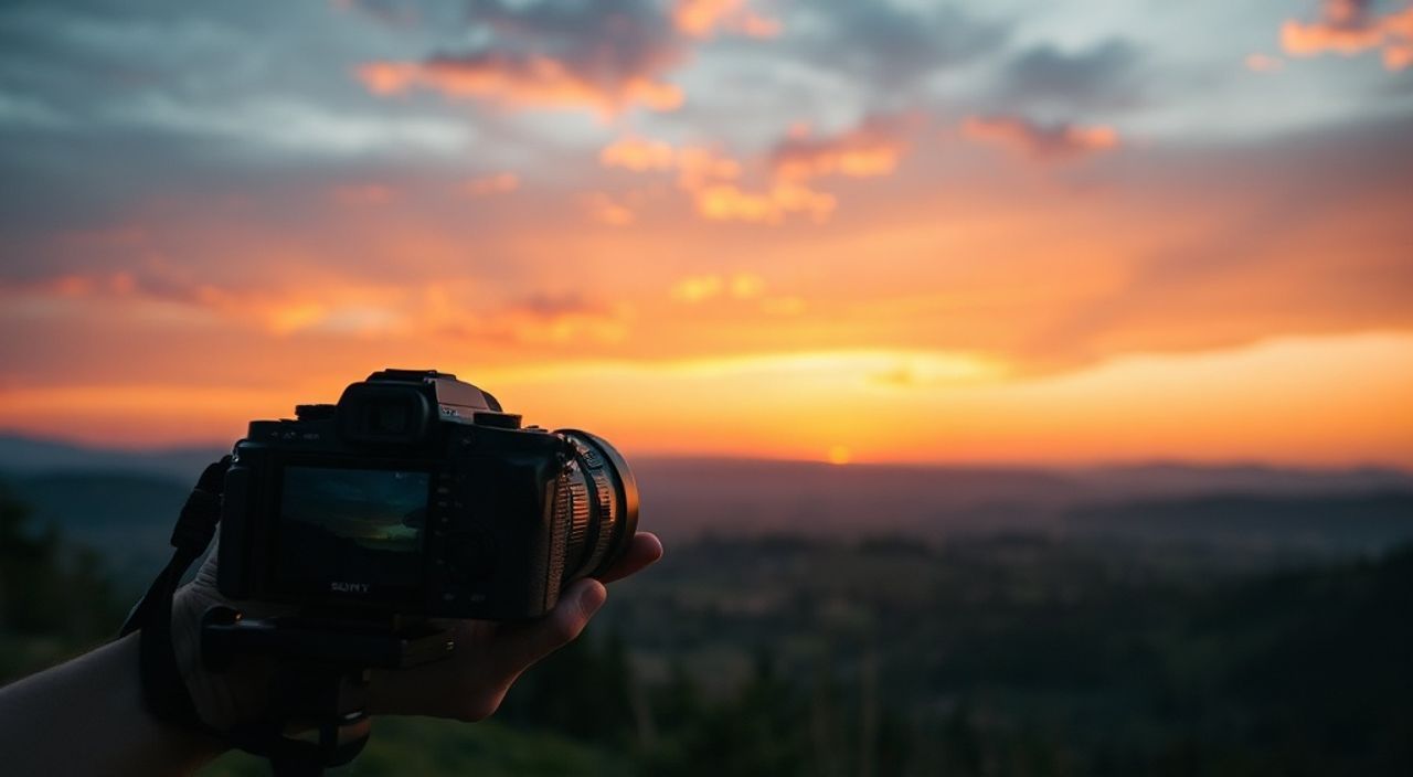 Реальный опыт: low‑light в пейзаж на закате на sony a7 iv