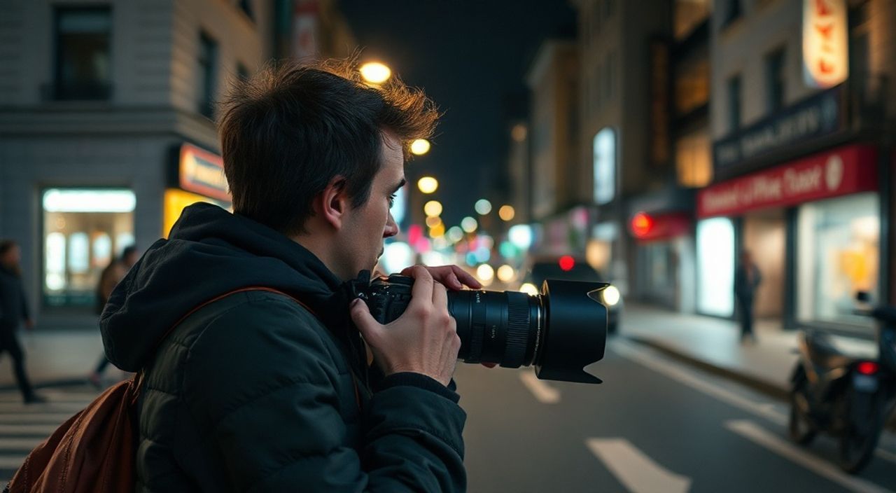 Реальный опыт: low‑light в уличная фотография на canon r5