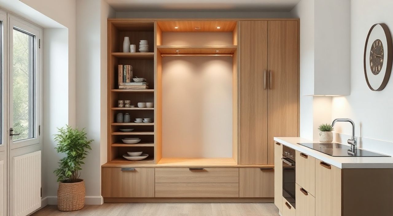 Реальный опыт: подиума‑гардероба + амортизаторы soft‑close в кухни 4 м²
