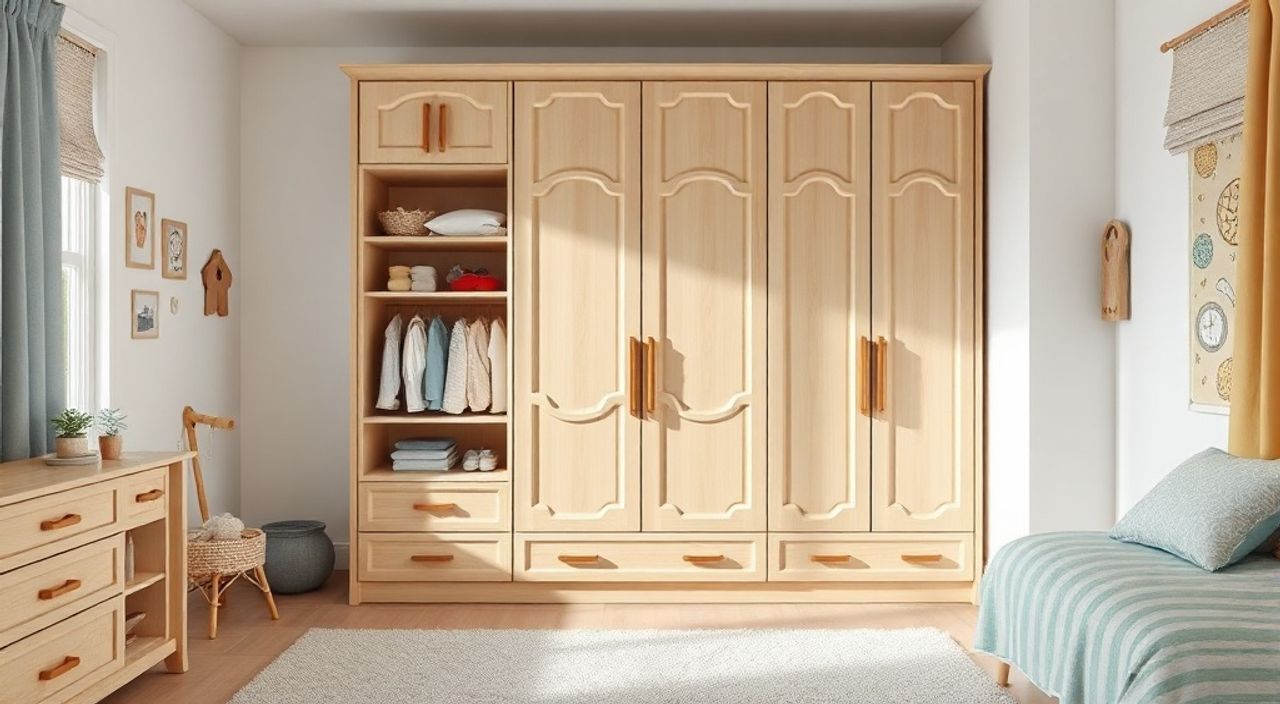Реальный опыт: подиума‑гардероба + push‑open фасады в детской 8 м²
