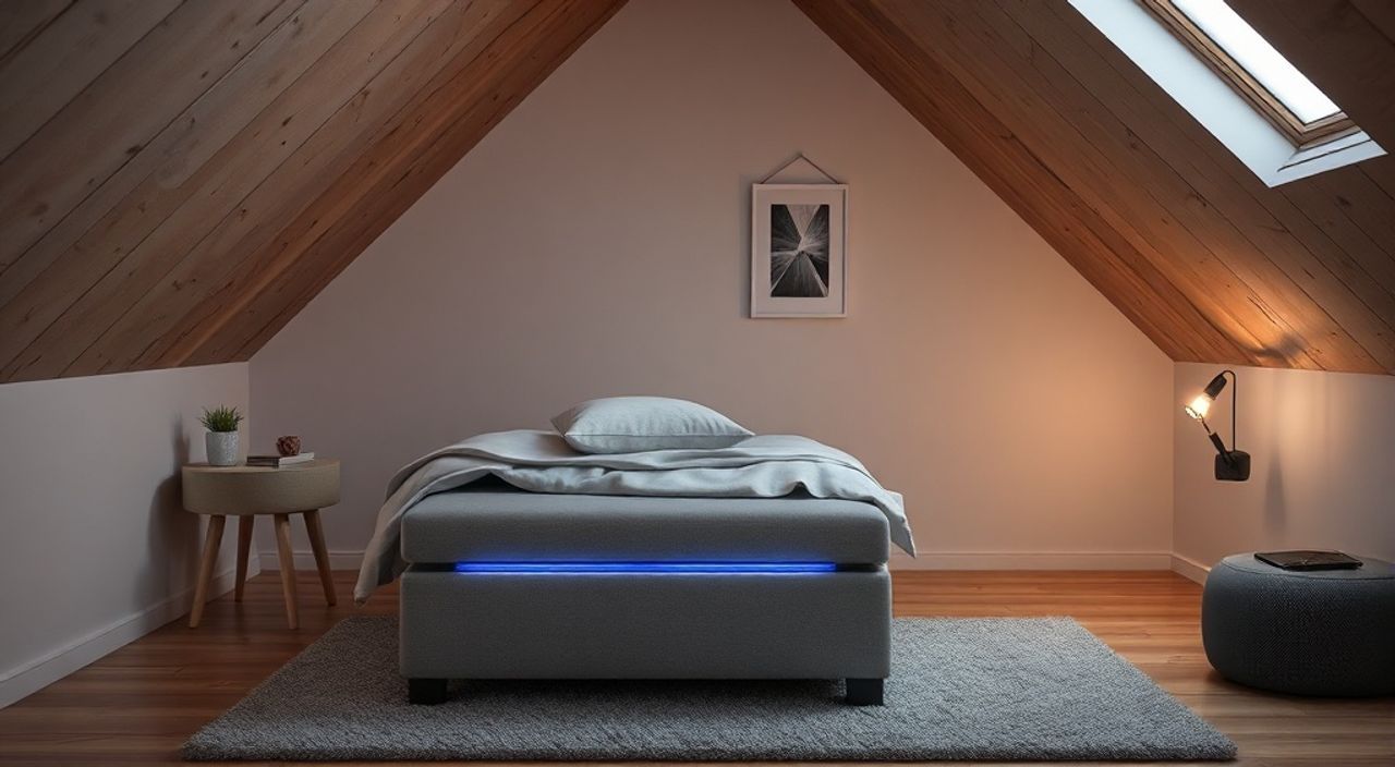 Реальный опыт: пуфа‑кладовки + led‑подсветку touch в мансарды