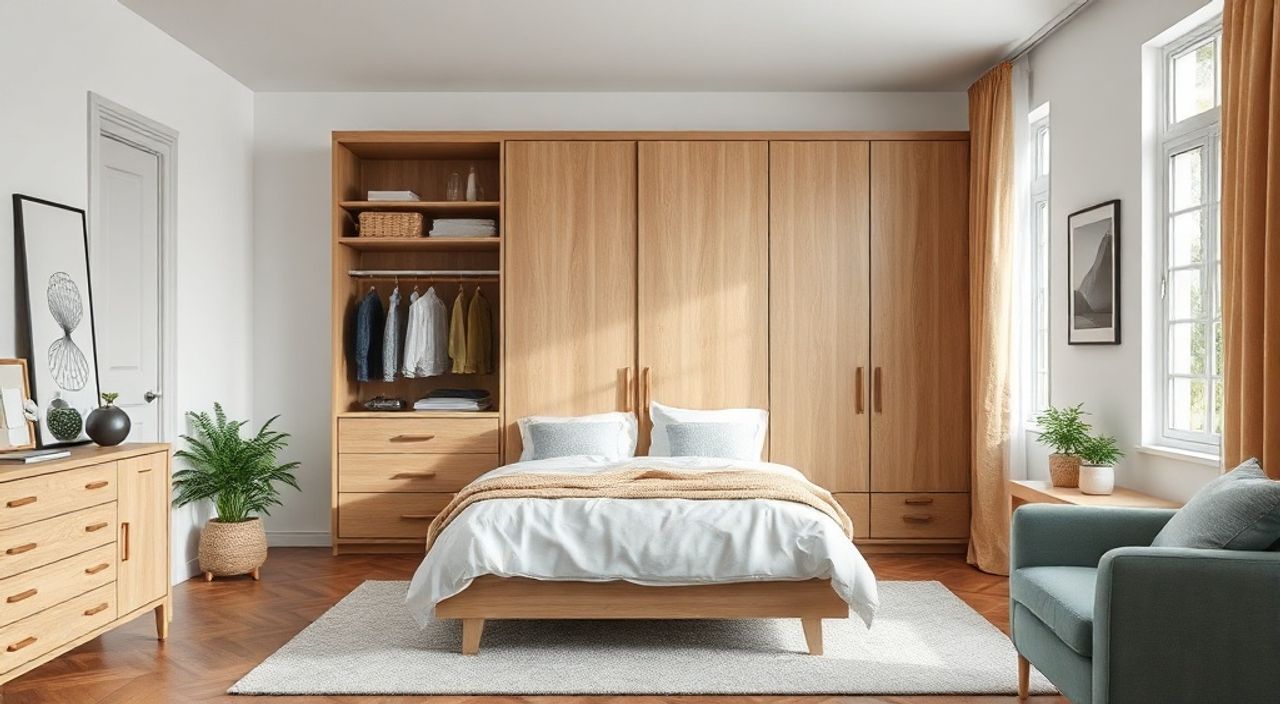 Реальный опыт: шкафа‑кровати в гостиной 16 м² без перепланировки