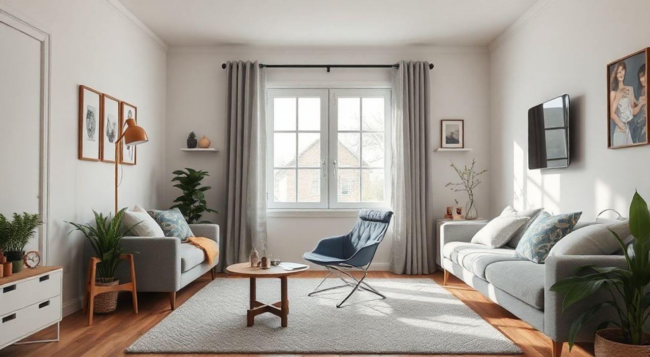 Реальный опыт: складного стула slim в гостиной 14 м² без перепланировки