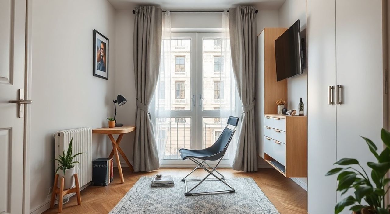 Реальный опыт: складного стула slim в мини‑квартиры 18 м² без перепланировки