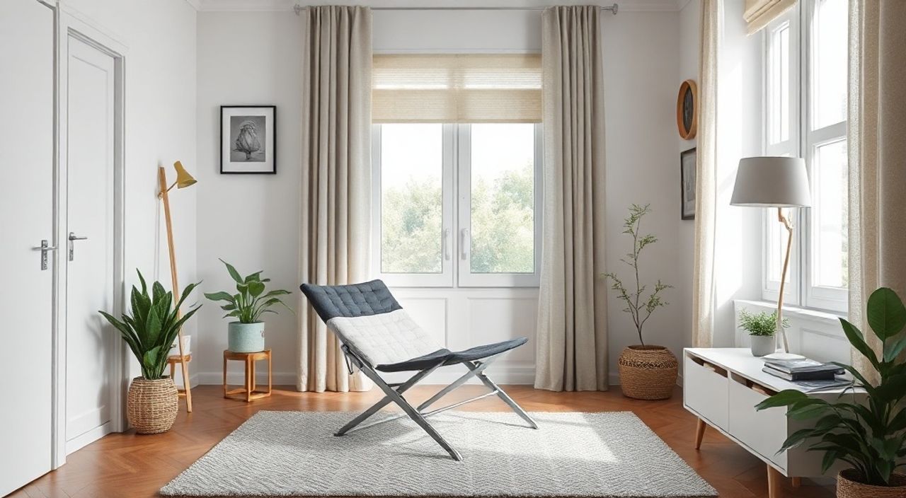 Реальный опыт: складного стула slim в студии 24 м² без перепланировки