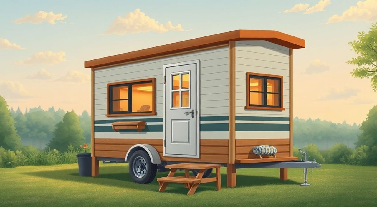 Реальный опыт: складной tiny‑house на трейлер-парке