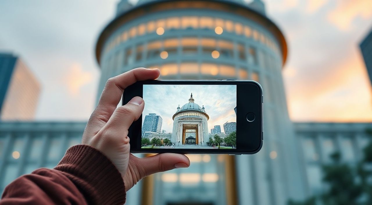 Реальный опыт: слоумо в архитектурная съёмка на iphone 15 pro