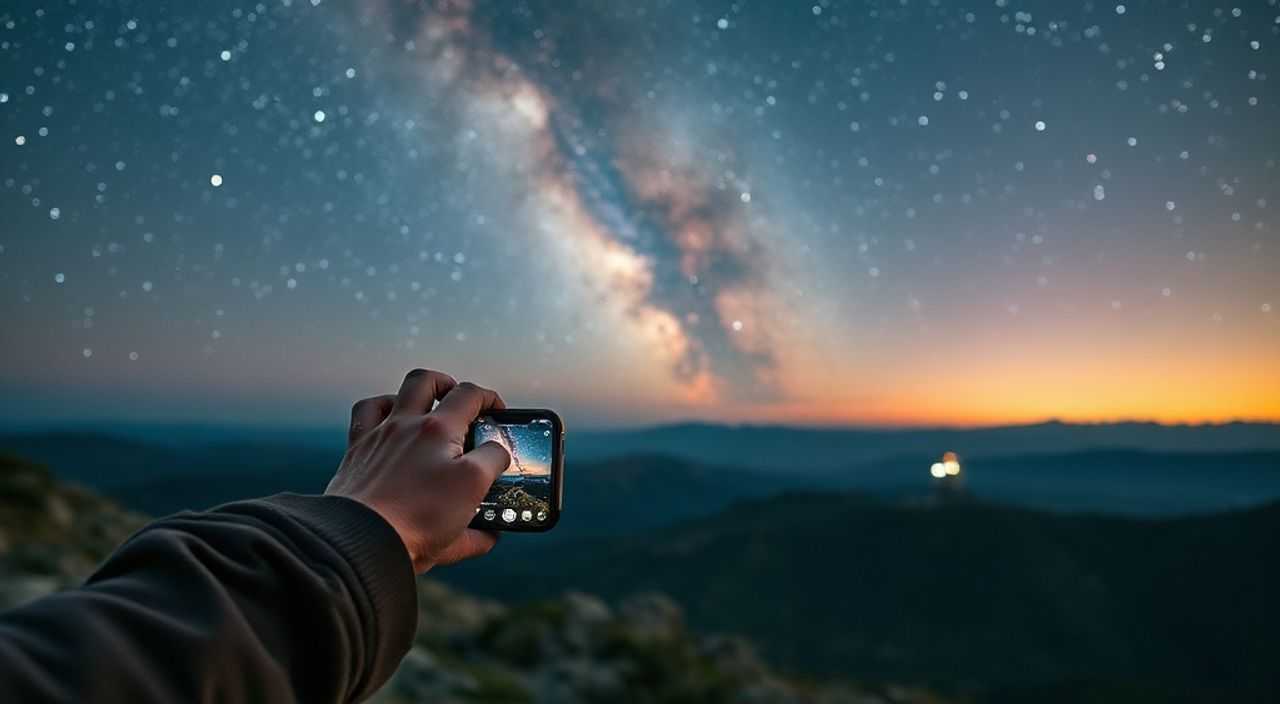 Реальный опыт: слоумо в астрофотография на iphone 15 pro