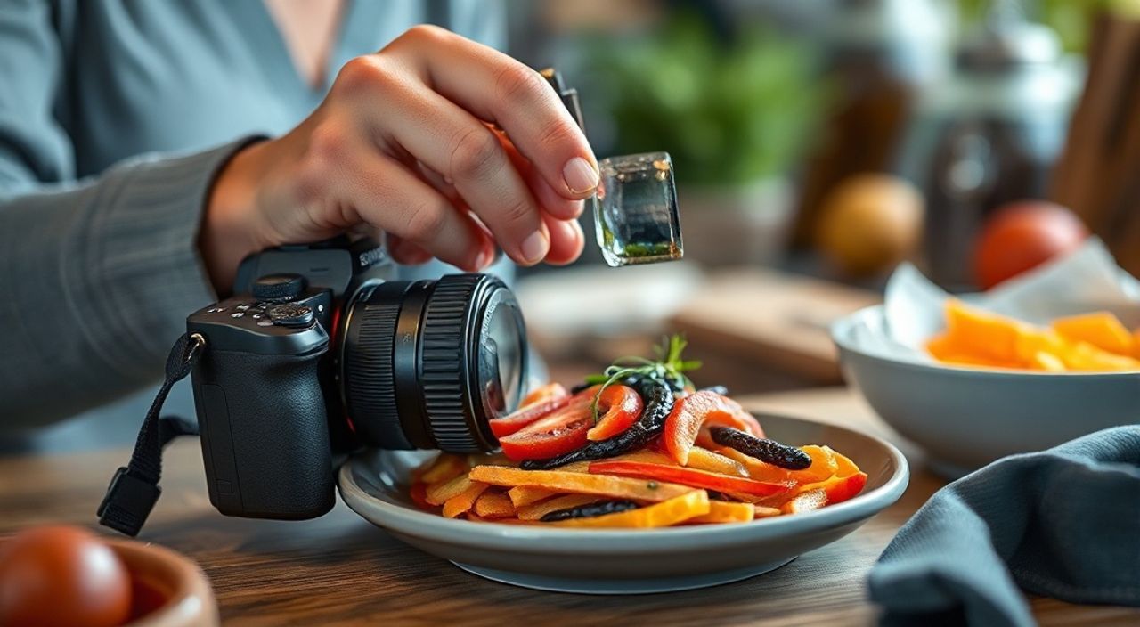 Реальный опыт: слоумо в фуд‑фото на sony a7 iv