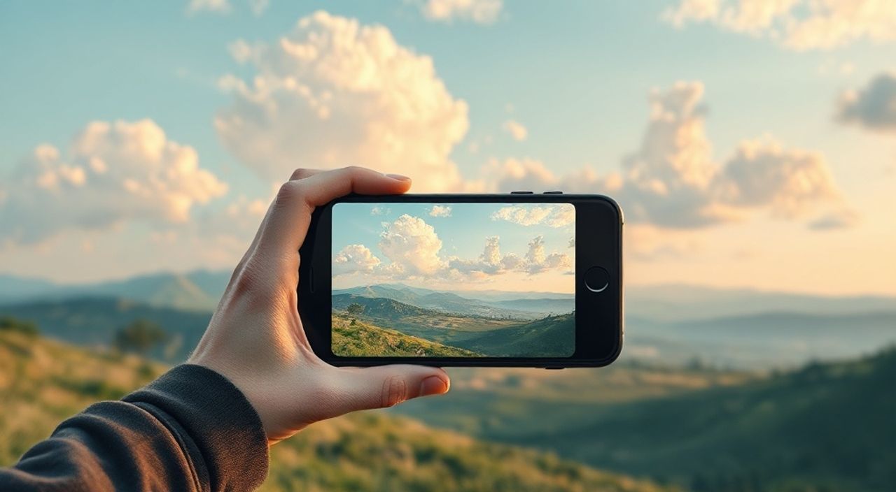 Реальный опыт: слоумо в пейзаж на iphone 15 pro