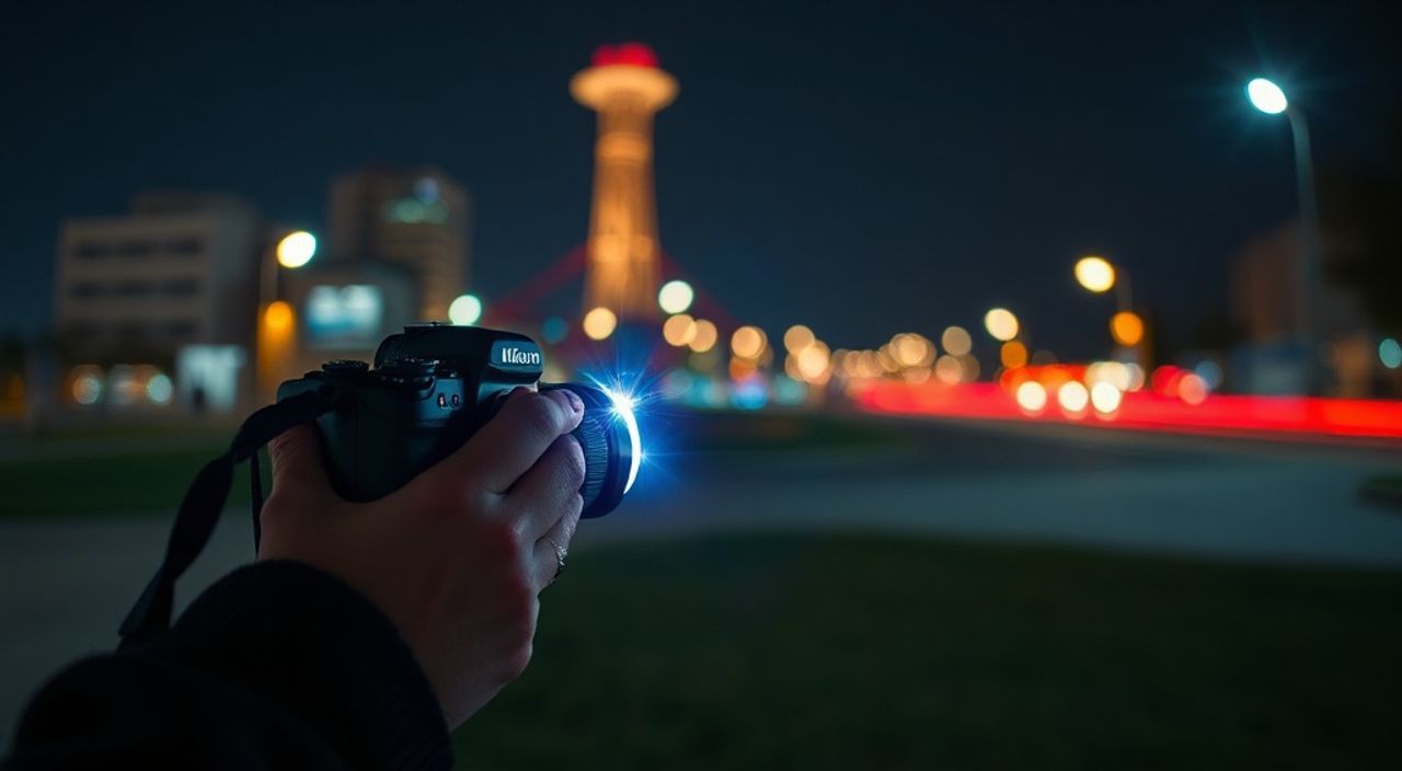 Реальный опыт: световая кисть в ночная съёмка на nikon z6 ii