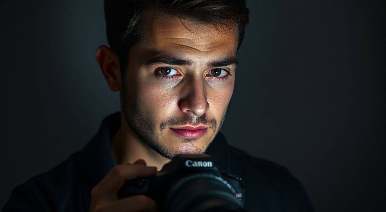 Реальный опыт: световая кисть в портрет на canon r5