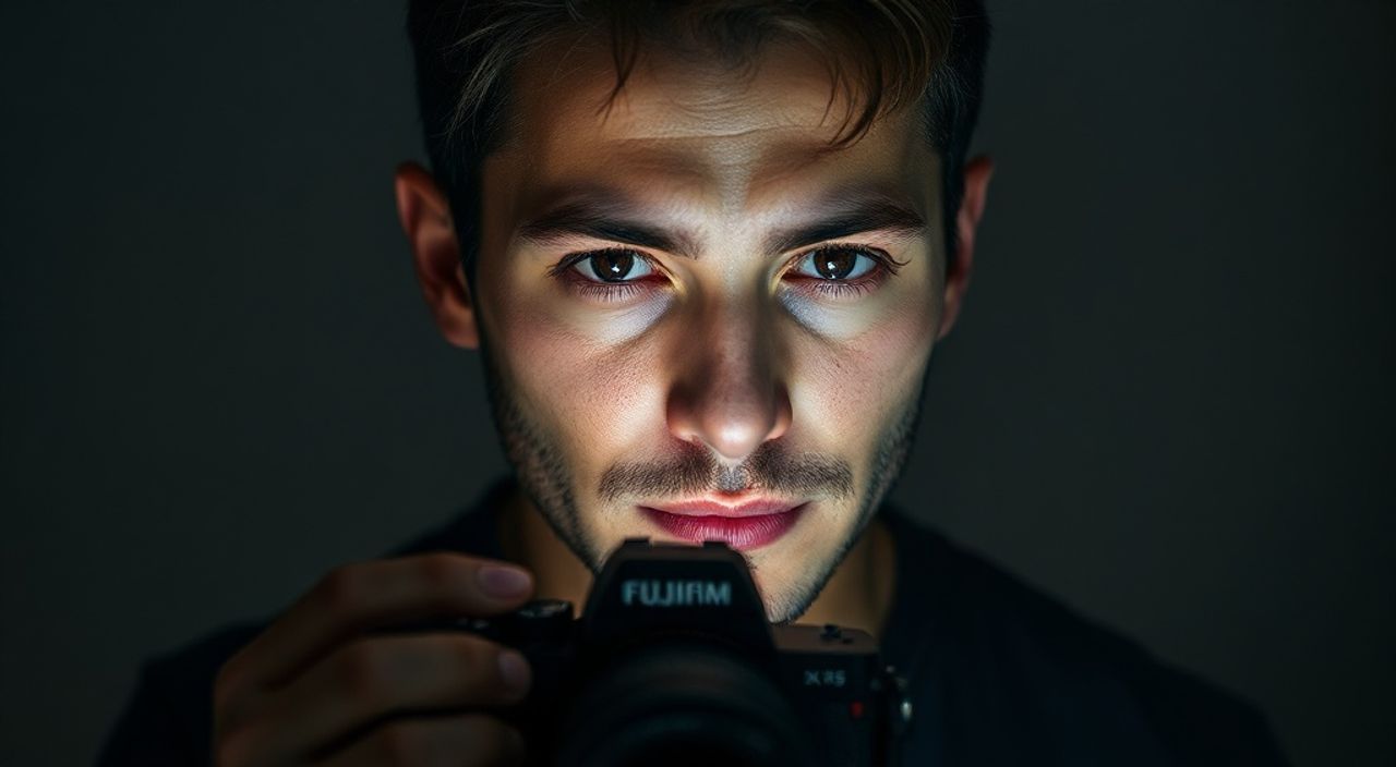 Реальный опыт: световая кисть в портрет на fujifilm x‑t5