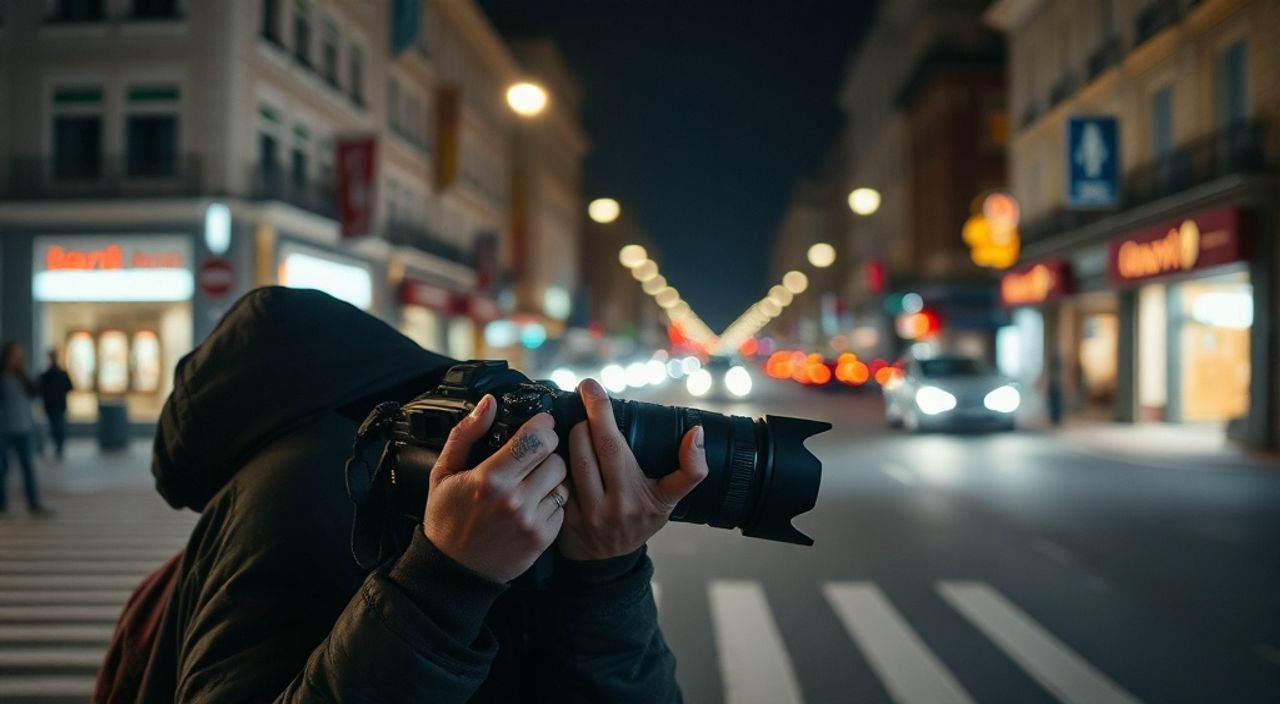 Реальный опыт: световая кисть в уличная фотография на sony a7 iv