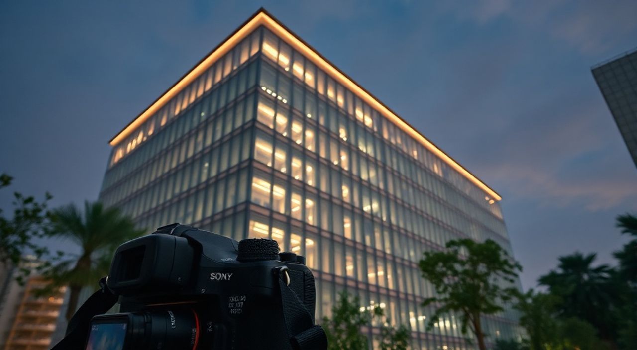 Реальный опыт: таймлапс в архитектурная съёмка на sony a7 iv