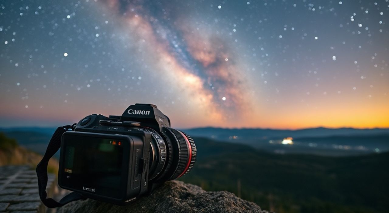 Реальный опыт: таймлапс в астрофотография на canon r5