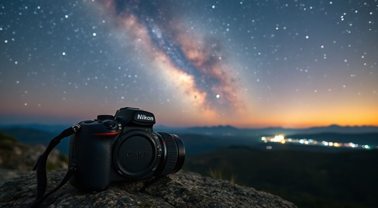 Реальный опыт: таймлапс в астрофотография на nikon z6 ii