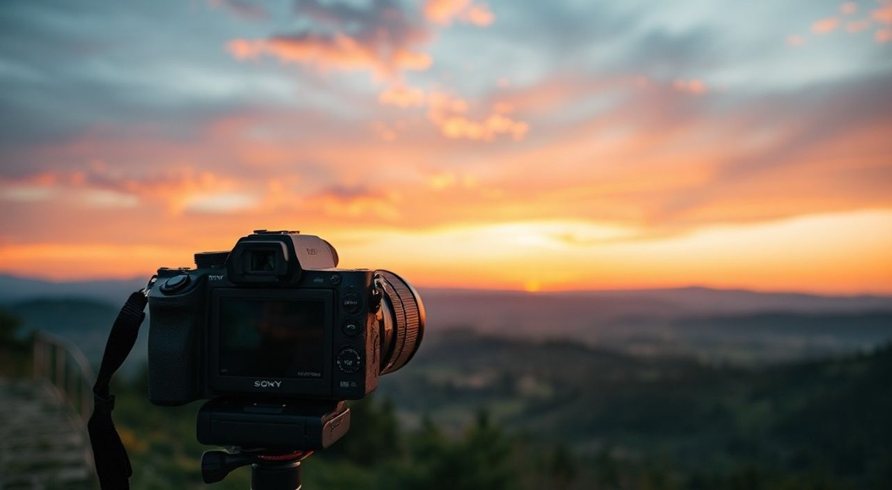 Реальный опыт: таймлапс в пейзаж на закате на sony a7 iv