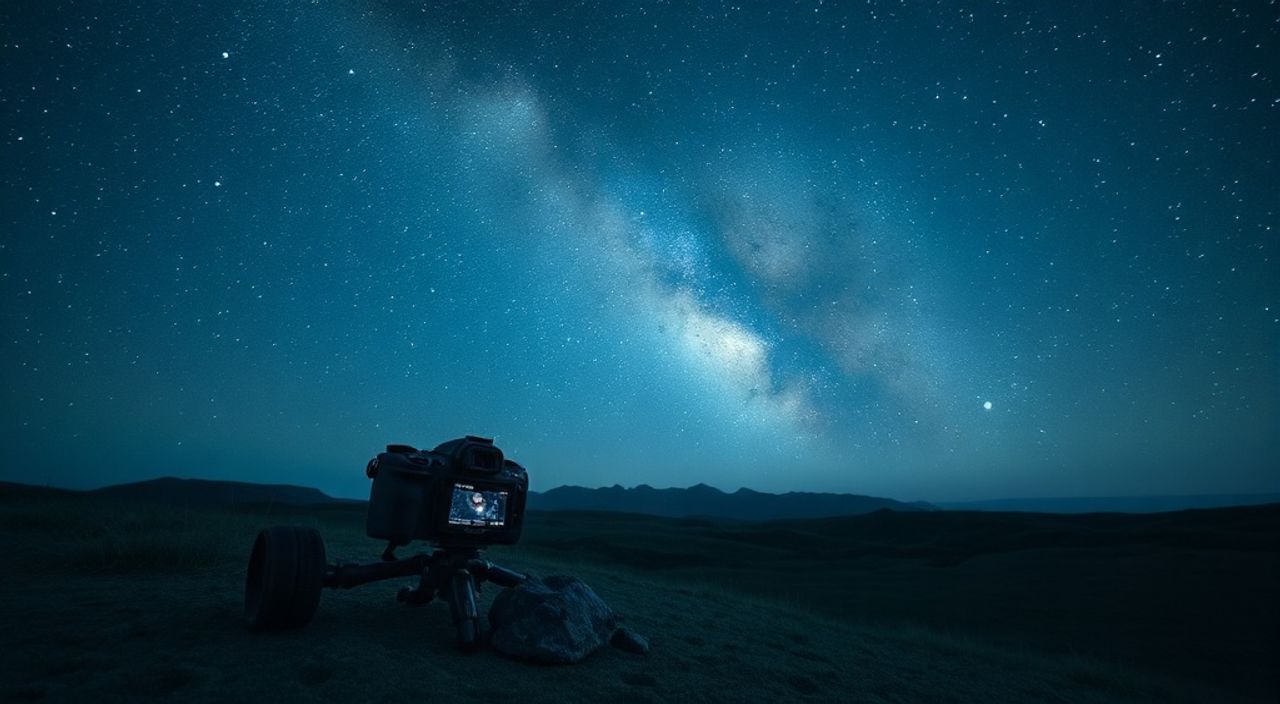Реальный опыт: цианотипия в астрофотография на sony a7 iv