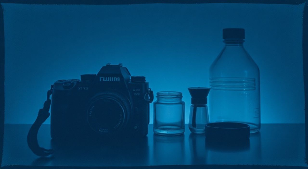 Реальный опыт: цианотипия в предметная съёмка на fujifilm x‑t5