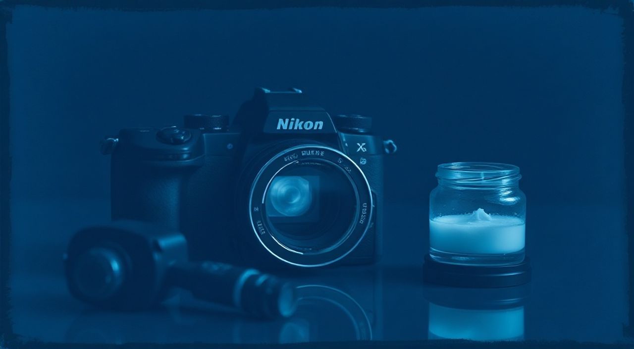 Реальный опыт: цианотипия в предметная съёмка на nikon z6 ii