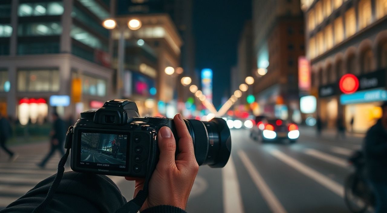 Реальный опыт: цветовой сплит‑тон в городские огни на nikon z6 ii