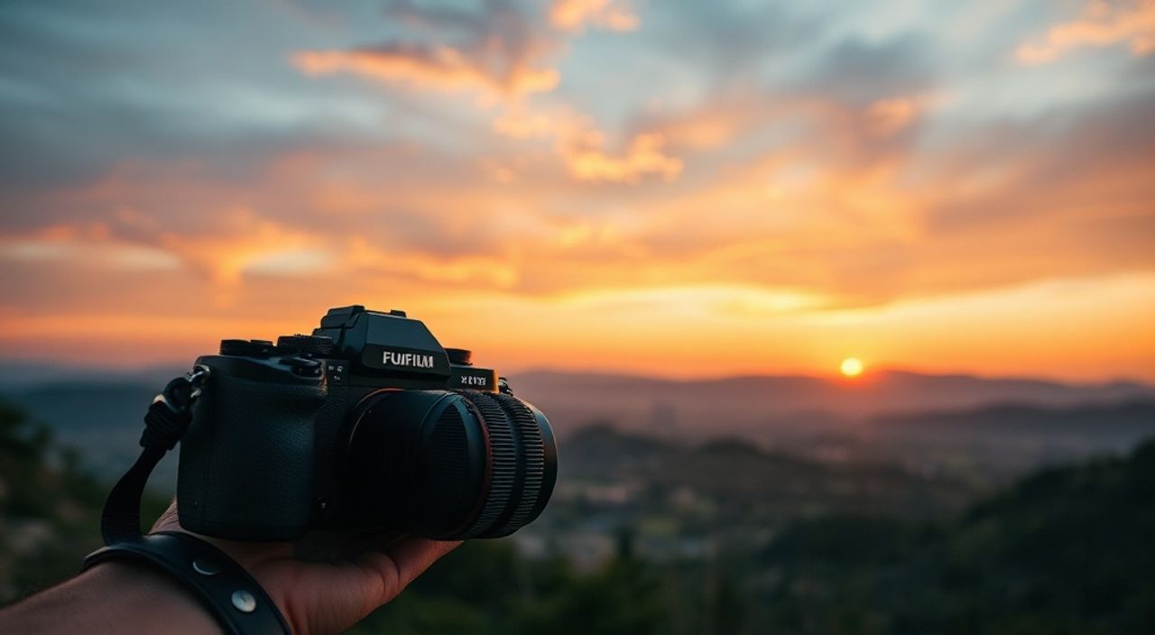 Реальный опыт: цветовой сплит‑тон в пейзаж на закате на fujifilm x‑t5