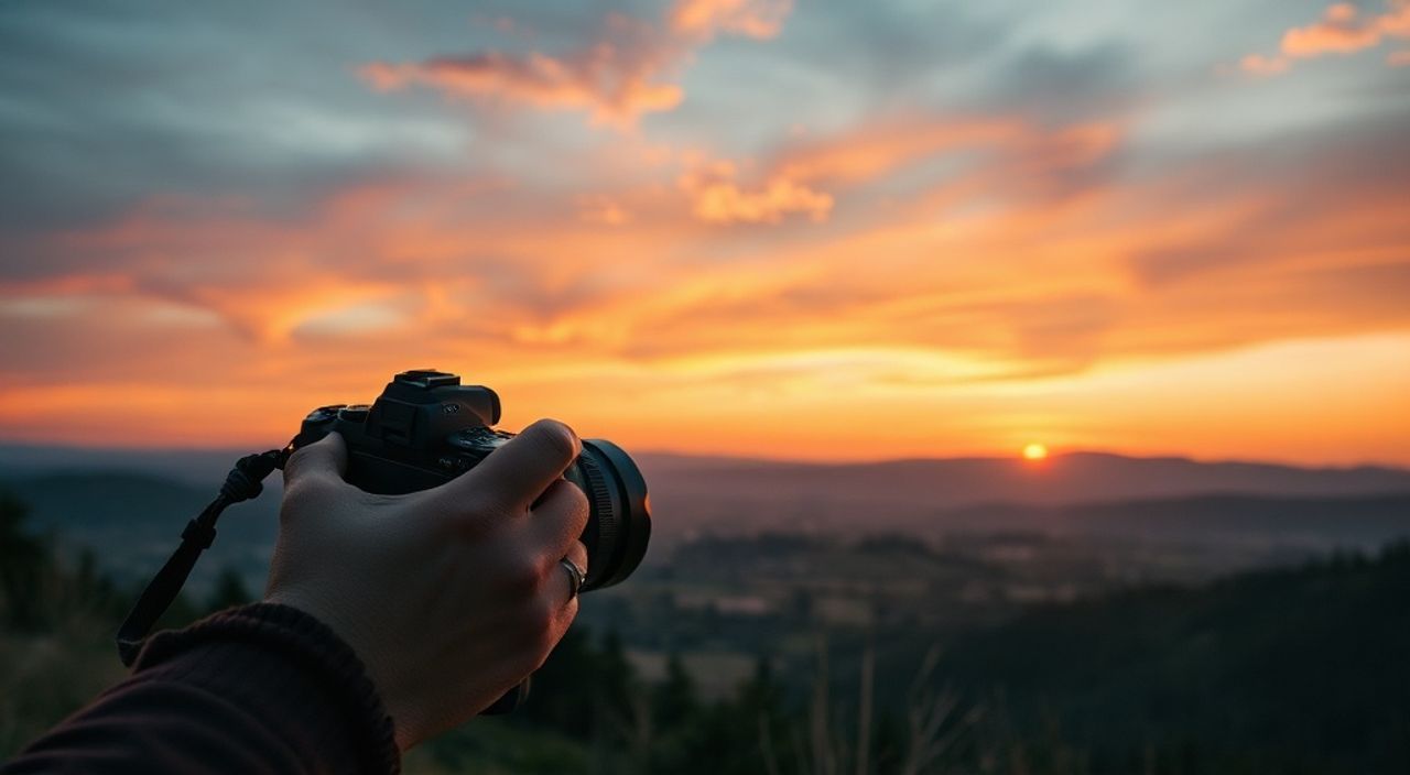 Реальный опыт: цветовой сплит‑тон в пейзаж на закате на sony a7 iv