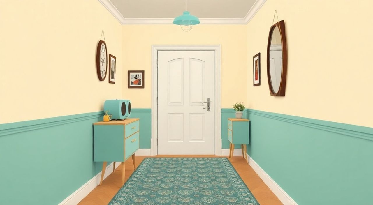 Ретро 60‑х: 5 причин выбрать для коридора 1,2 м