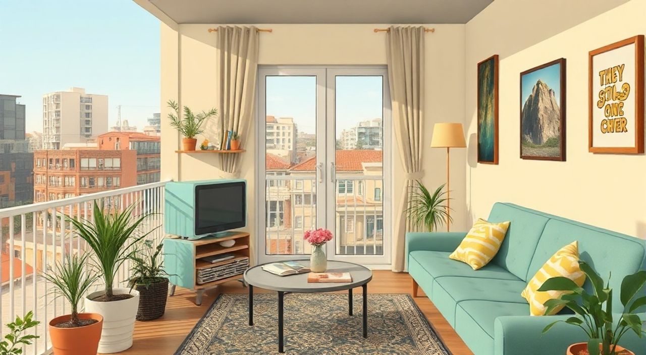 Ретро 70‑х: 15 причин выбрать для балкона 2,8 м²