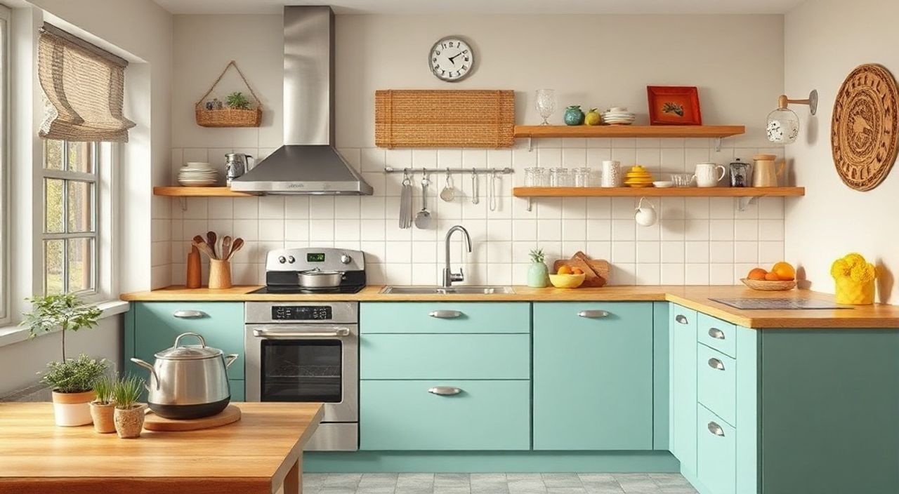 Ретро 70‑х: 5 причин выбрать для кухни 4,5 м²