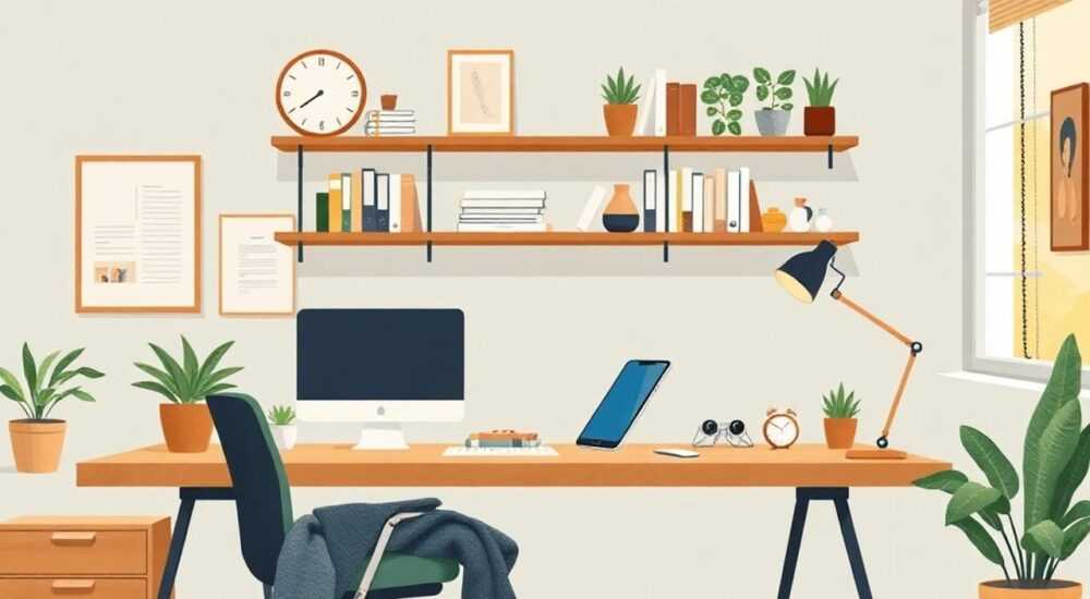 Революционный подход к современного кабинета в стиле slow living