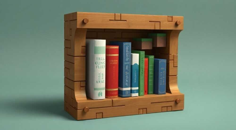 Резная книжная полка майнкрафт как сделать