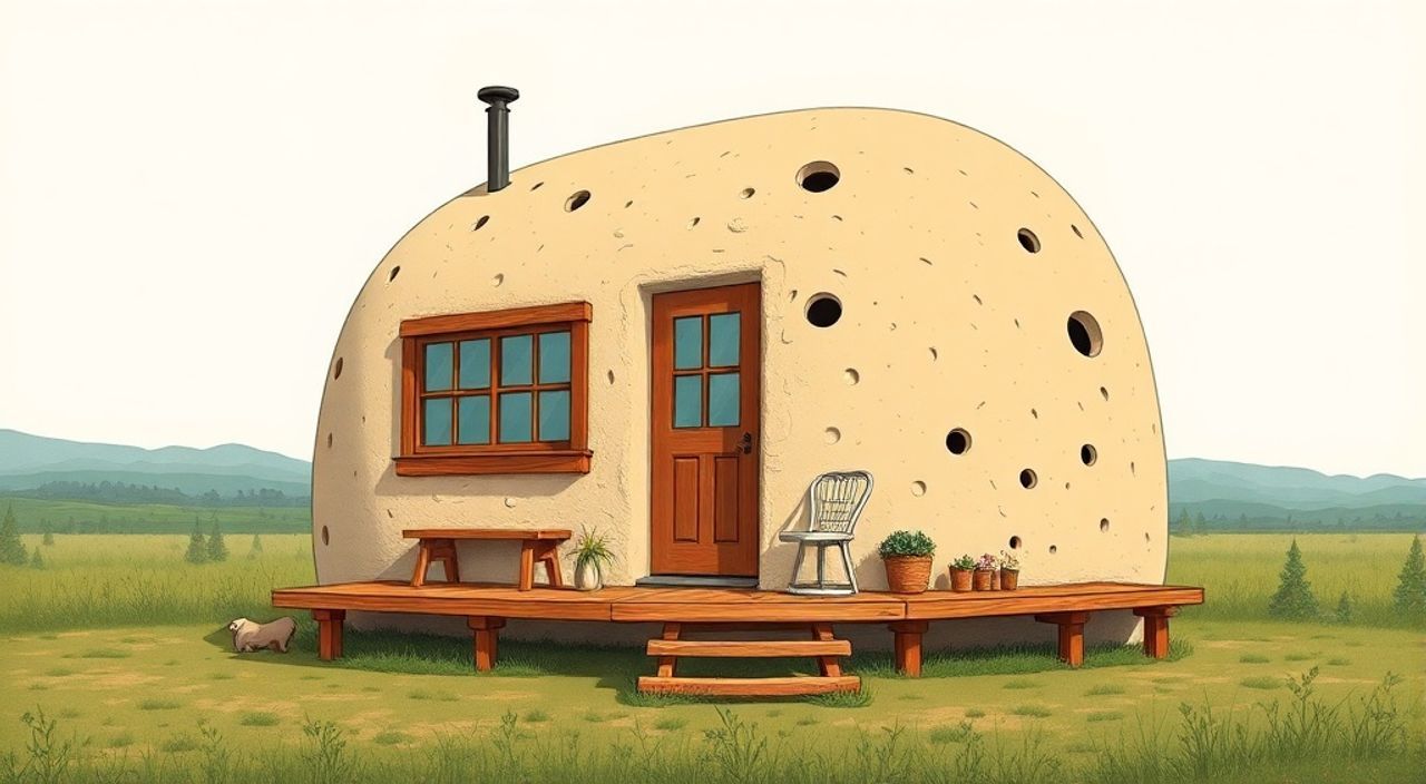 Ручной саман: 10 причин выбрать для off-grid tiny-house