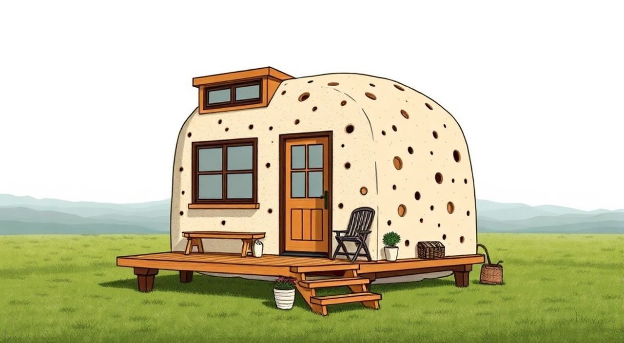 Ручной саман: 15 причин выбрать для A-frame мини-дом