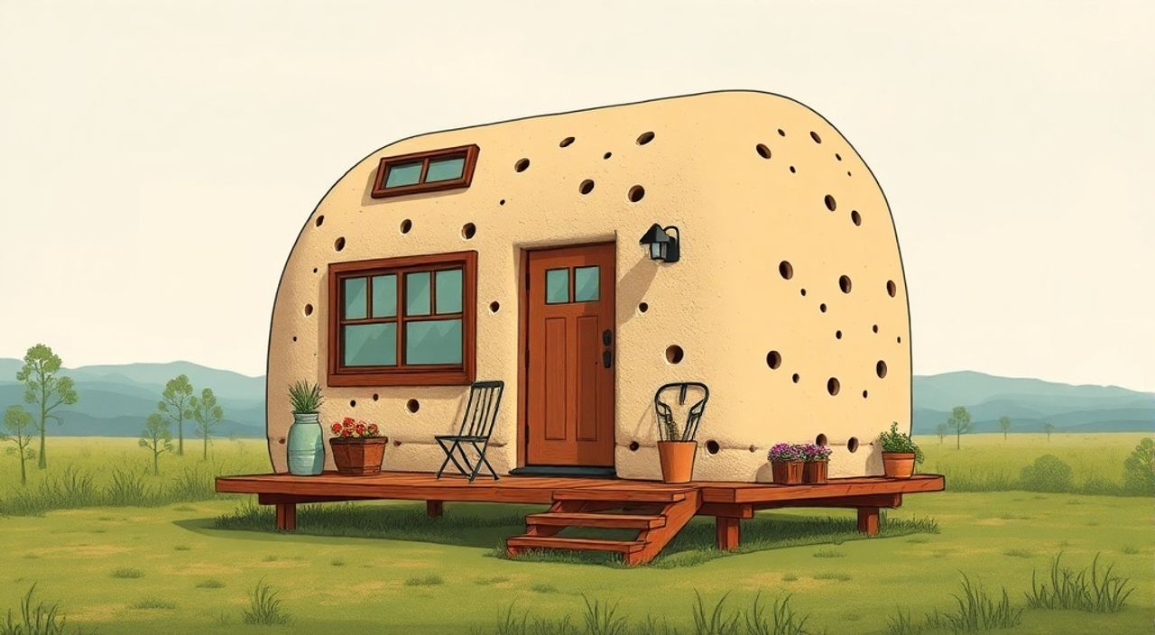 Ручной саман: 15 причин выбрать для off-grid tiny-house