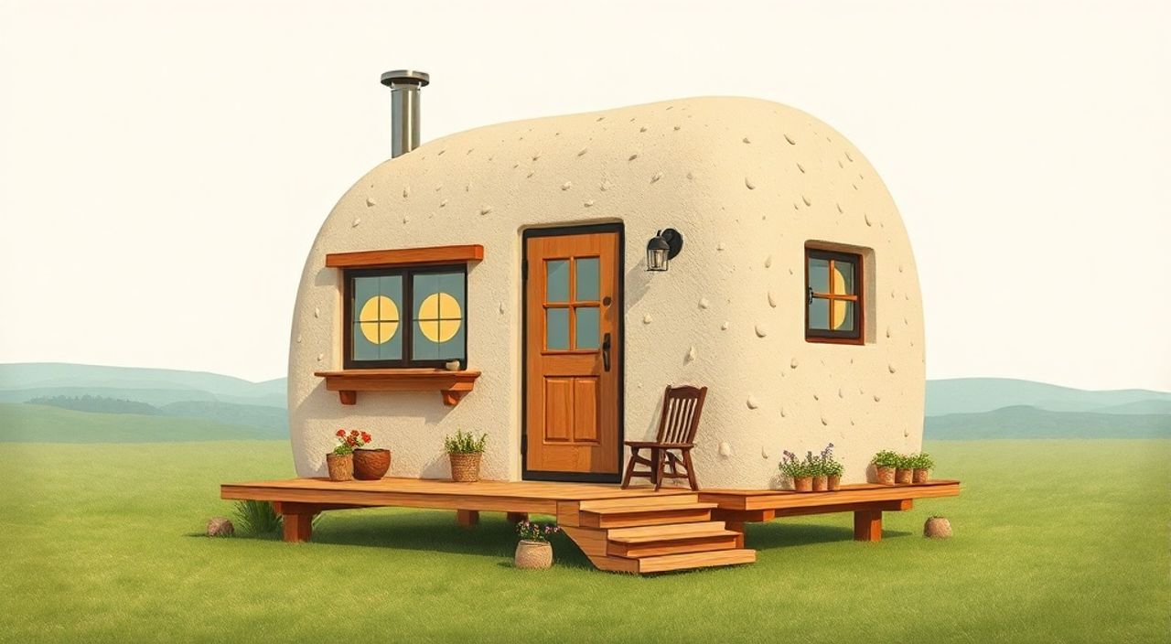 Ручной саман: 5 причин выбрать для tiny-house