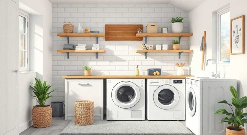 С чего начать — студии 20 м² кладовой‑прачечной