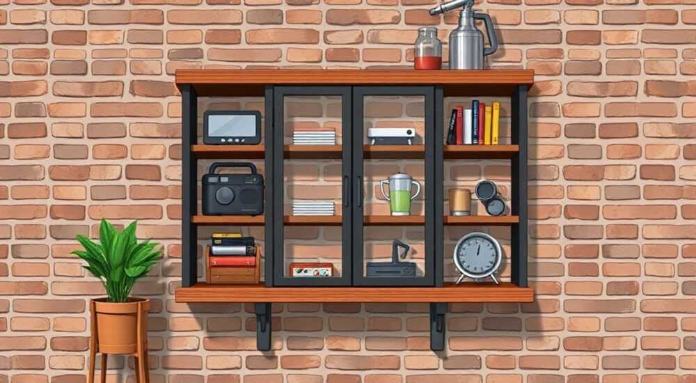 Шкаф из кирпича: вдохновение в стиле индустриальный