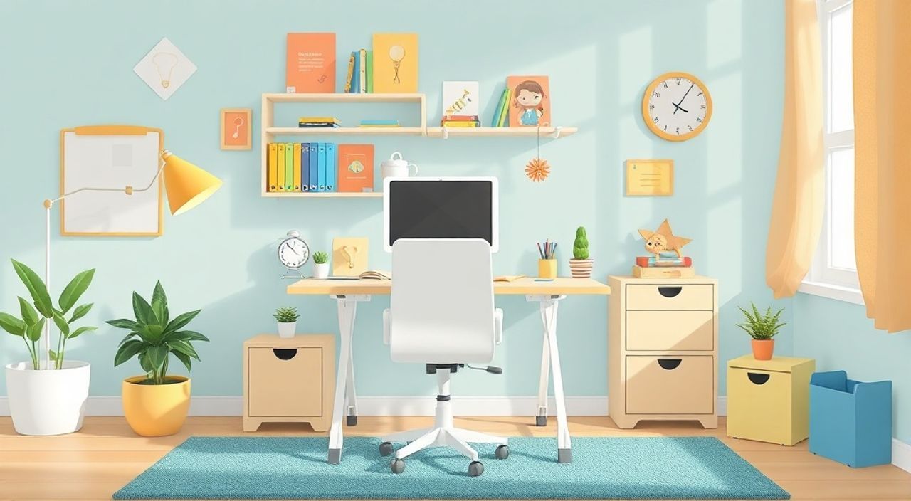 Складного стенда‑office: 15 причин выбрать в детской 8 м²