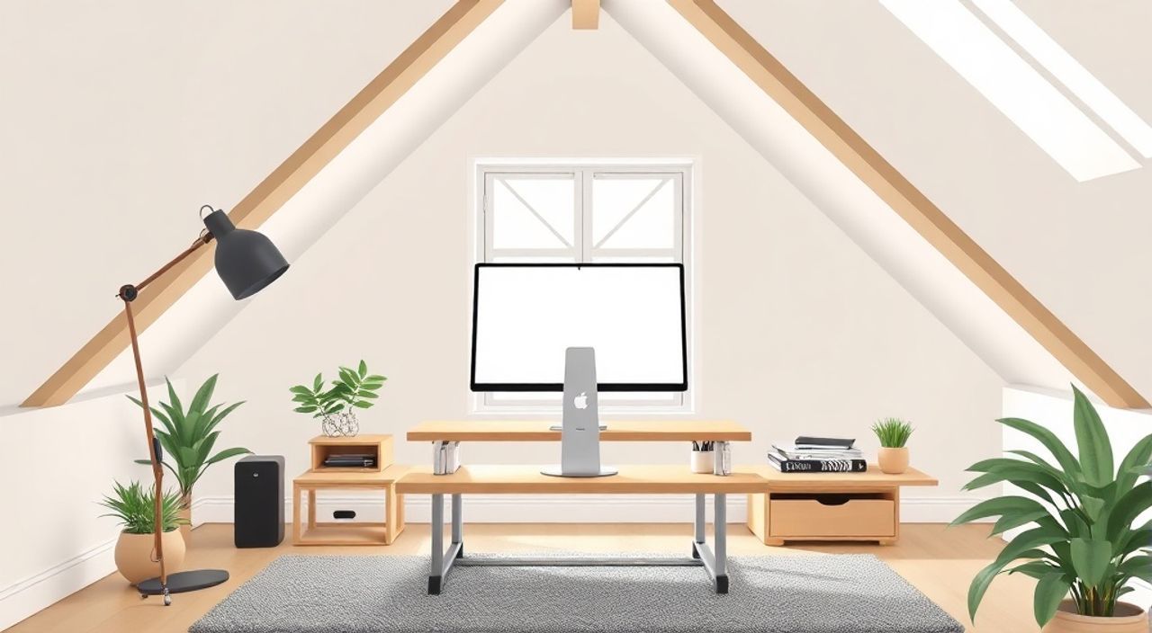 Складного стенда‑office: 15 причин выбрать в мансарды