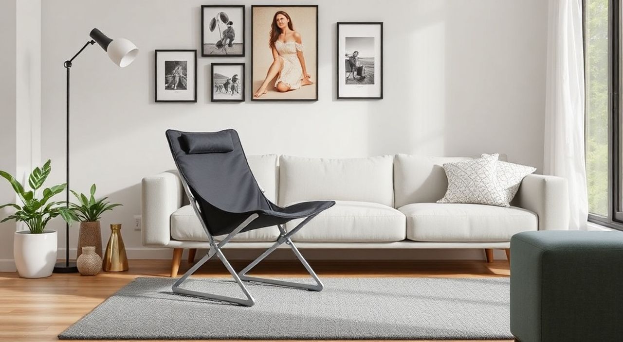 Складного стула slim: 5 причин выбрать для гостиной 14 м²