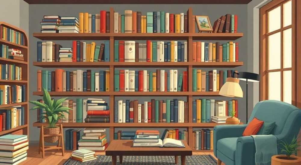 Сколько книг в домашней библиотеке