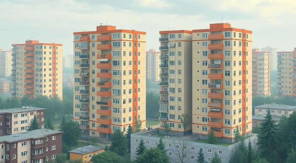 Сколько людей живет в хрущевках