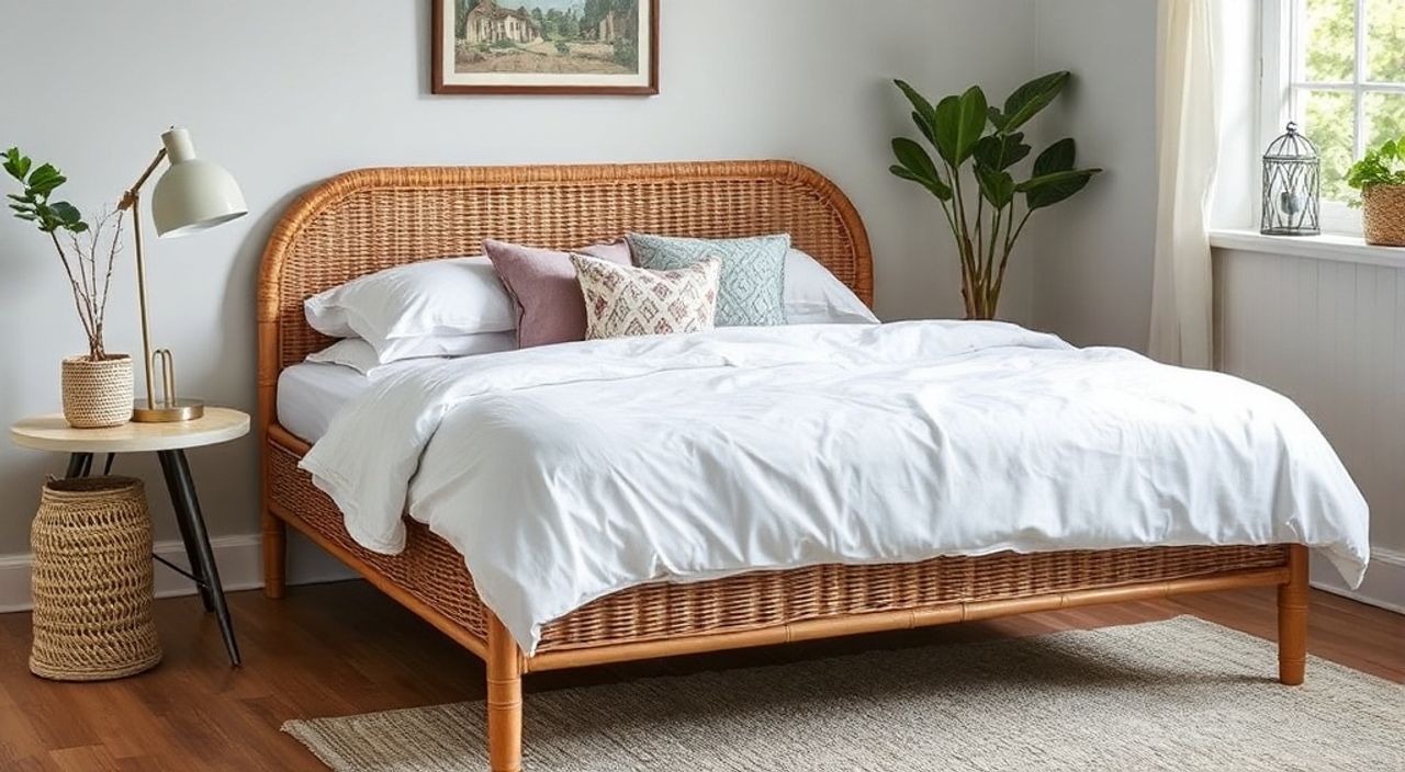 Сколько стоит апсайклинга кровати из ротанга: 5 советов