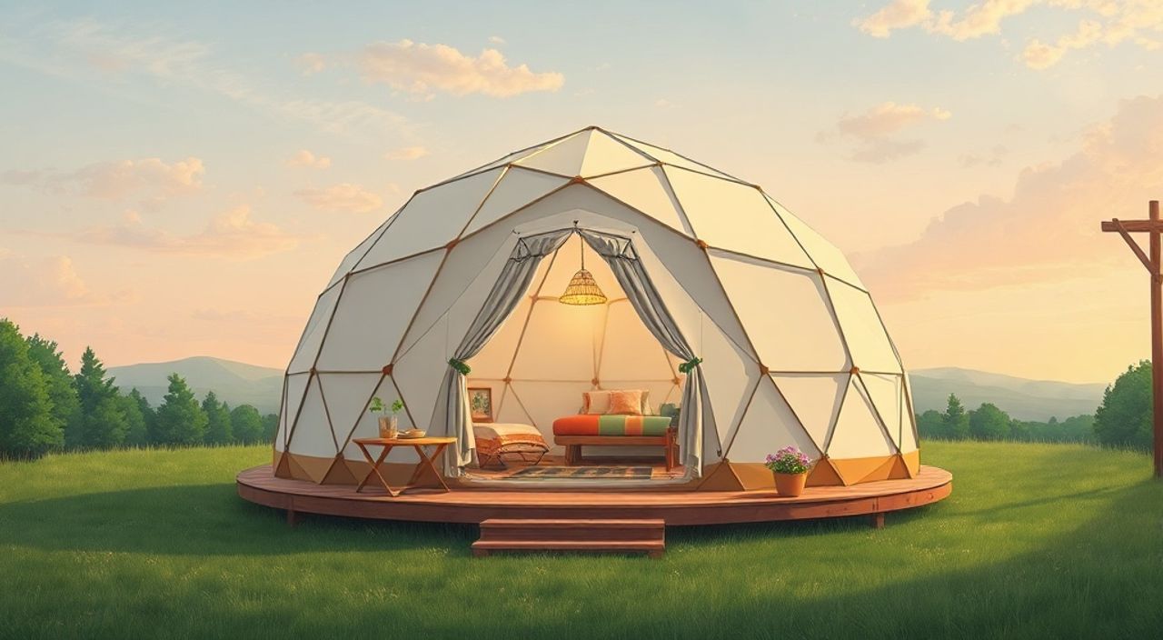 Сколько стоит Glamping dome: 10 цифр