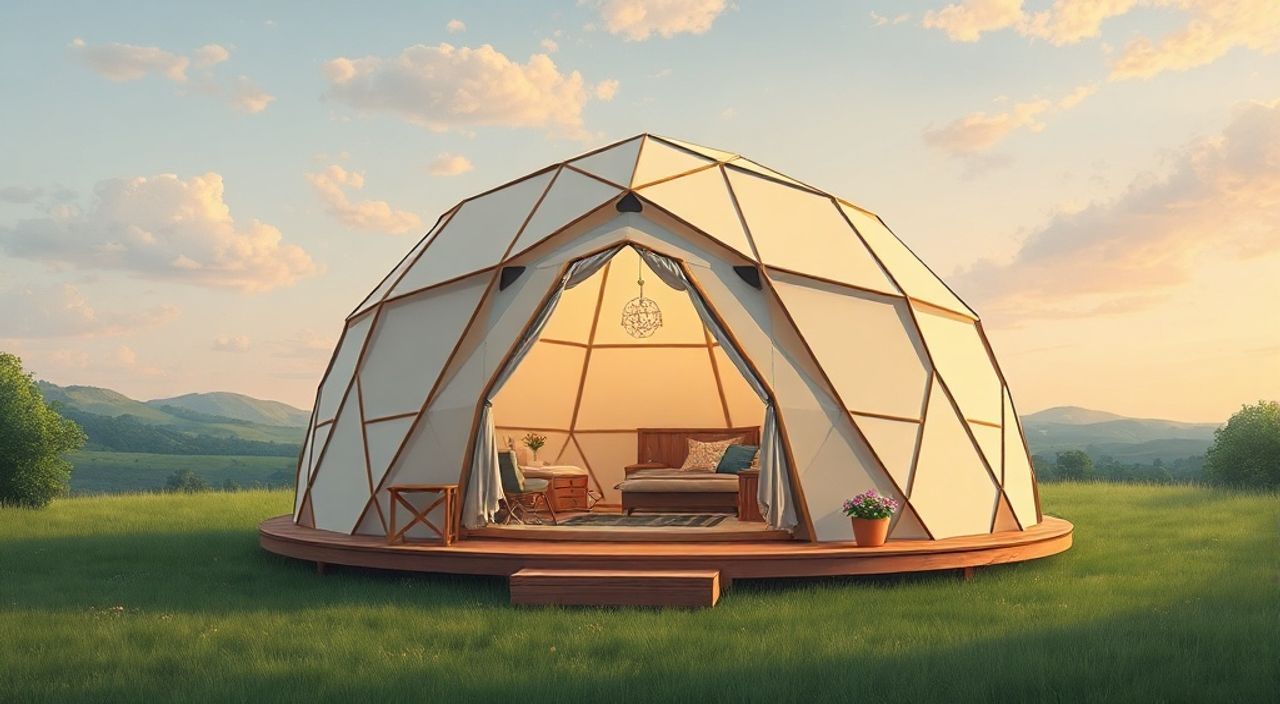 Сколько стоит Glamping dome: 15 цифр