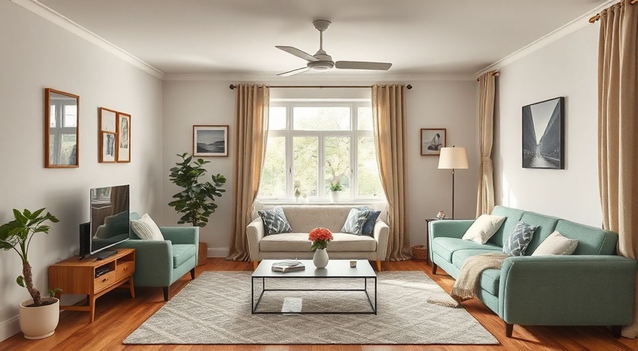 Сколько стоит обновить гостиной 12 м² в стиле ретро 60‑х: 10 ключевых цифр