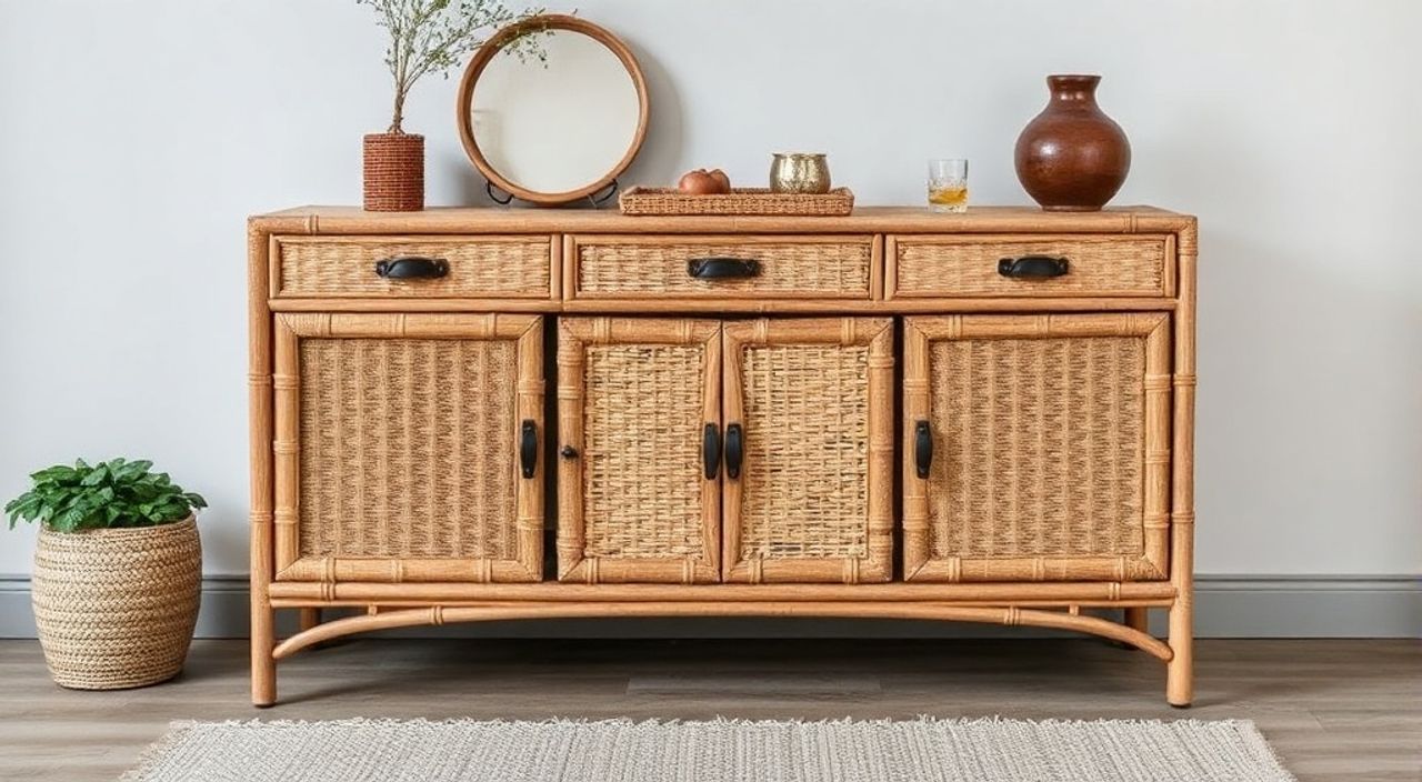 Сколько стоит патинирования серванта из ротанга: 10 советов